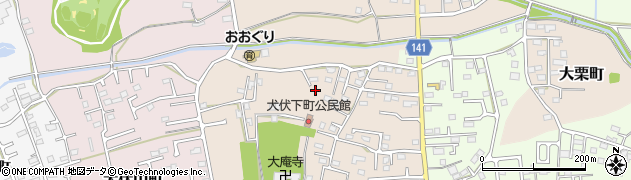 栃木県佐野市犬伏下町2289周辺の地図