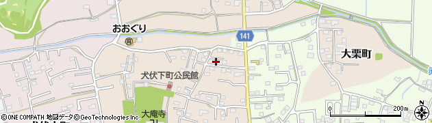 栃木県佐野市犬伏下町2308周辺の地図