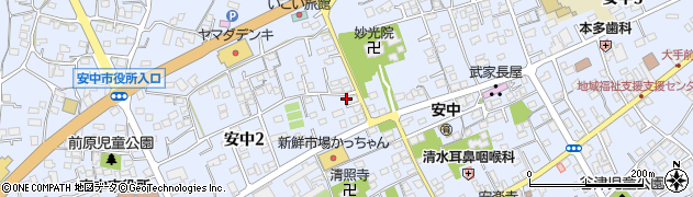 柳沼治療院周辺の地図