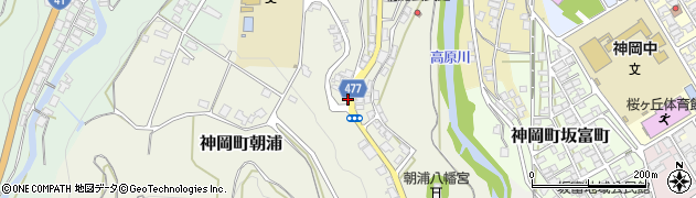 株式会社飛建測量企画　飛騨神岡営業所周辺の地図