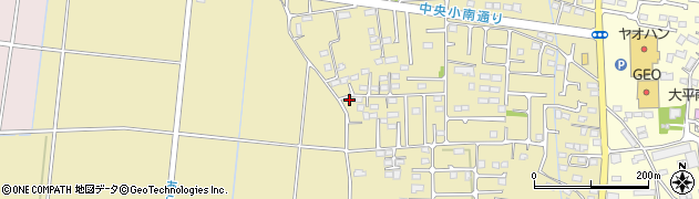 栃木県栃木市大平町新1056周辺の地図