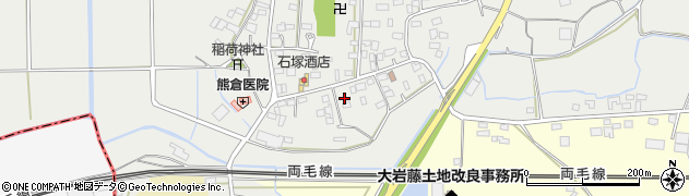 栃木県栃木市岩舟町新里33周辺の地図