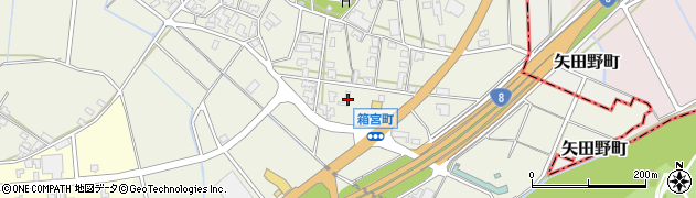 石川県加賀市箱宮町ム116周辺の地図