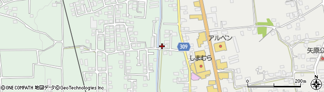 長野県安曇野市穂高柏原958周辺の地図