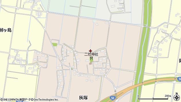 〒308-0863 茨城県筑西市灰塚の地図