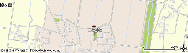茨城県筑西市灰塚周辺の地図