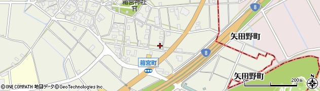 石川県加賀市箱宮町ム35周辺の地図