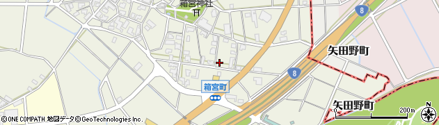 石川県加賀市箱宮町ム37周辺の地図
