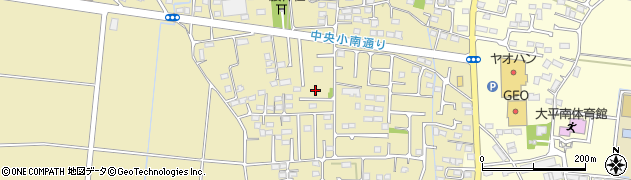 栃木県栃木市大平町新1041周辺の地図