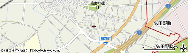 石川県加賀市箱宮町ム72周辺の地図