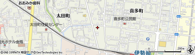 北爪商店周辺の地図