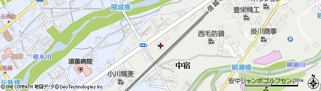 関東新聞販売株式会社　安中本店周辺の地図