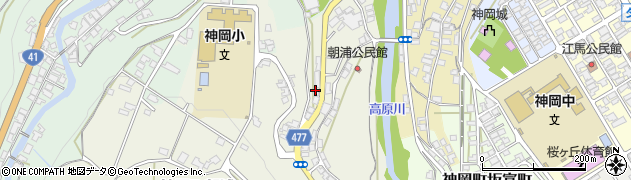 斐太自動車部品株式会社　神岡営業所周辺の地図
