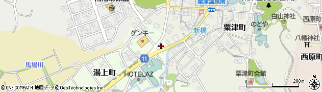 石川県小松市湯上町（イ）周辺の地図