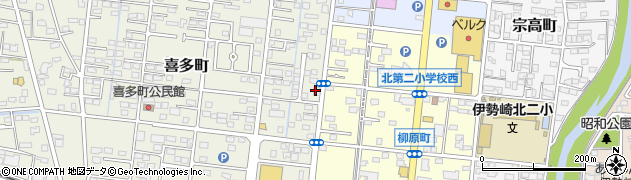 読売新聞伊勢崎北部専売所周辺の地図