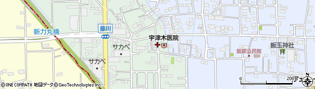 宇津木医院前周辺の地図