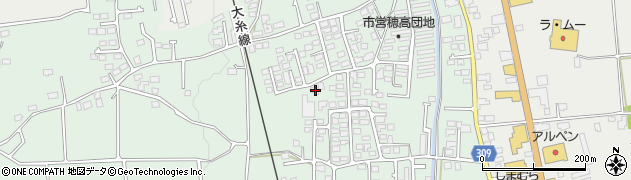 長野県安曇野市穂高柏原1677周辺の地図