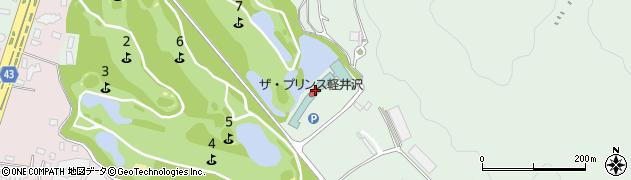 ザ・プリンス軽井沢周辺の地図
