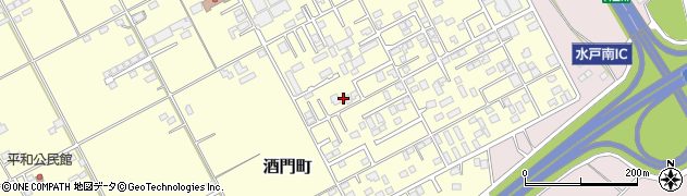茨城標準社周辺の地図