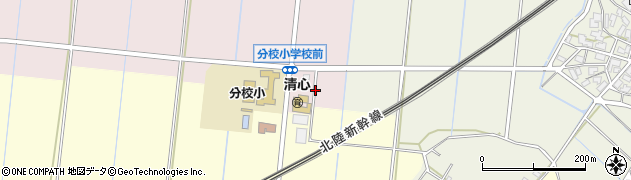石川県加賀市打越町（ホ）周辺の地図