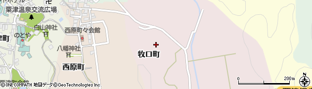 石川県小松市牧口町（イ）周辺の地図