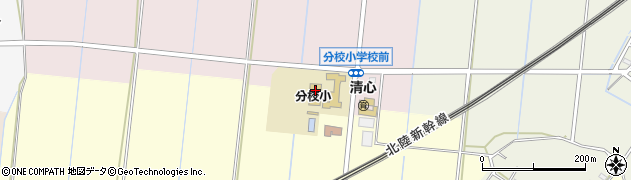 石川県加賀市打越町（ニ）周辺の地図