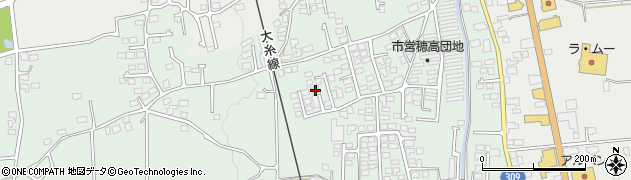 長野県安曇野市穂高柏原1678周辺の地図