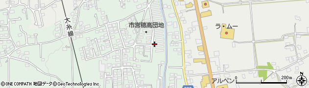 長野県安曇野市穂高柏原1663周辺の地図