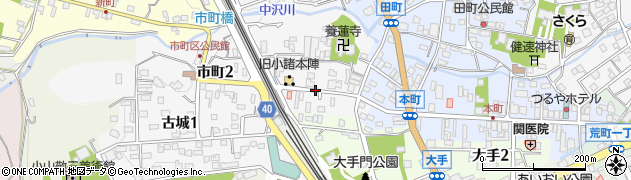 市町周辺の地図