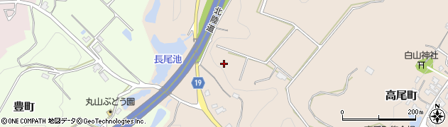 石川県加賀市高尾町（大山）周辺の地図