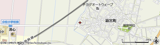 石川県加賀市箱宮町ヘ周辺の地図