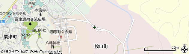 石川県小松市牧口町（ハ）周辺の地図