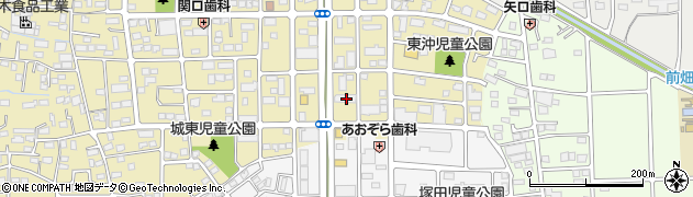 群馬銀行高崎東支店 ＡＴＭ周辺の地図