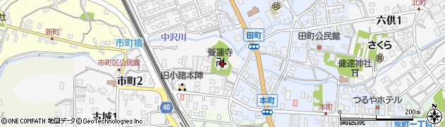 養蓮寺周辺の地図