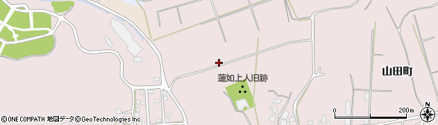 石川県加賀市山田町（キ）周辺の地図