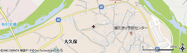 長野県小諸市大久保周辺の地図