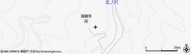 栗尾山満願寺つつじ公園周辺の地図