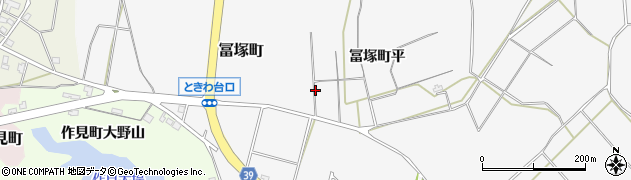 石川県加賀市冨塚町（乙）周辺の地図