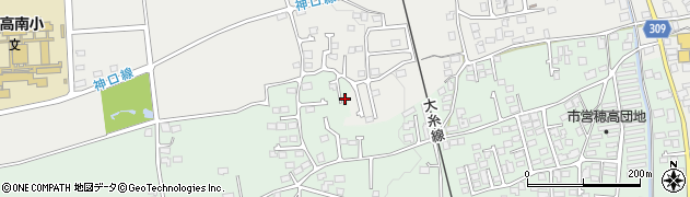 長野県安曇野市穂高柏原1828周辺の地図