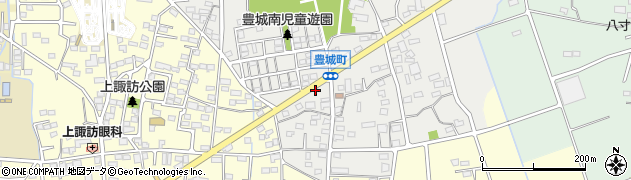 ミニストップ伊勢崎豊城町店周辺の地図