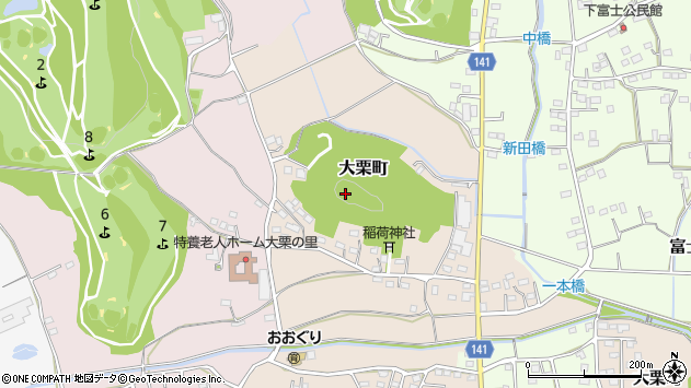 〒327-0807 栃木県佐野市大栗町の地図