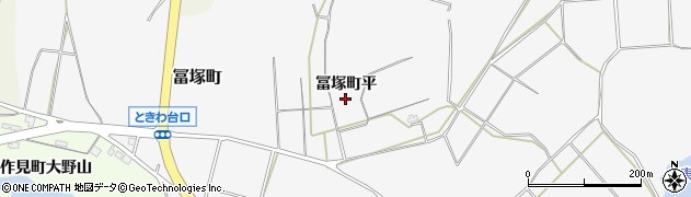 石川県加賀市冨塚町（平）周辺の地図