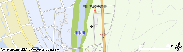 石川県白山市佐良（タ）周辺の地図