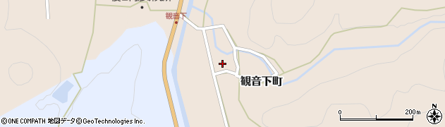 石川県小松市観音下町ホ周辺の地図
