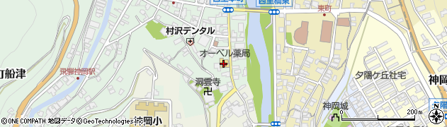 オーベル薬局神岡本町店周辺の地図