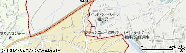 メルヴェール軽井沢ホットスプリング周辺の地図
