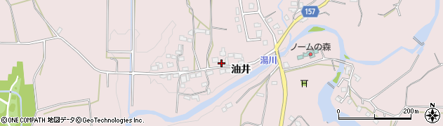 長野県北佐久郡軽井沢町長倉油井周辺の地図