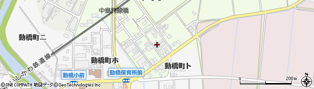 石川県加賀市中島町イ40周辺の地図