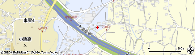 長野県小諸市加増888周辺の地図