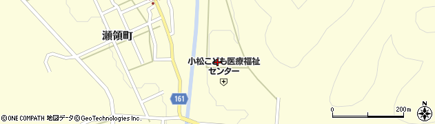 石川県小松市瀬領町丁周辺の地図